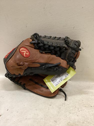Used Rawlings P115CBI BB/SB Glove RH Throw Black And Tan 11 1/2" 11725-S000499766