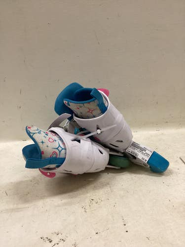 Used RollerDerby PINK/BLUE 12-1 Child Rec Fitness Skates Carolina Blue Adjustable 11725-S000499847
