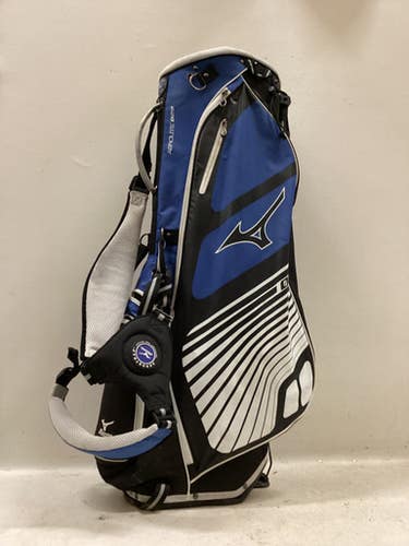 Used Mizuno AEROLITE PRO 25 Mens Stand Bag Royal Blue 11725-S000499432