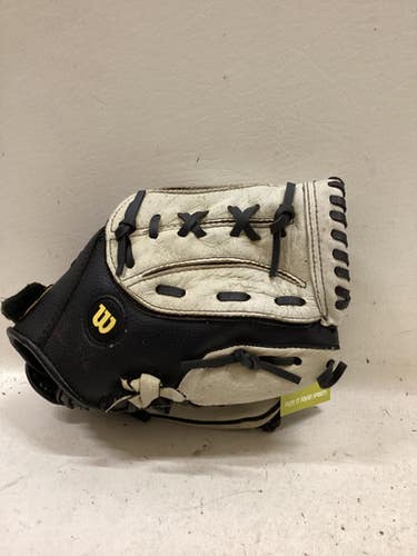 Used Wilson A2451 BB/SB Glove RH Throw Black And Grey 11" 11725-S000501387