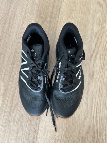 Black Unisex Size M 11.0 (W 12.0) Adult New Balance Shoes (Used)