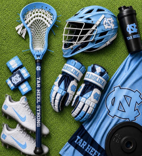 New Box Strung Far North Lacrosse Aquamarine “Vipr1" Head