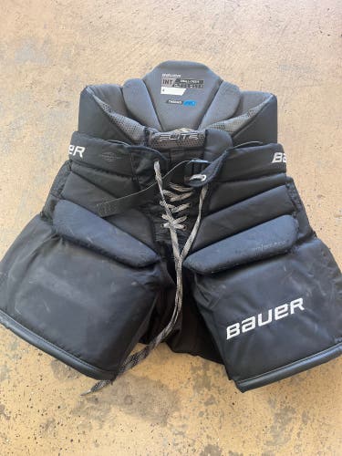 Intermediate Small Bauer Elite Hockey Goalie Pants (Used)