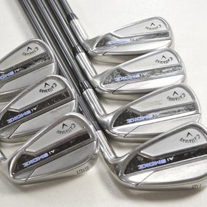 Callaway Paradym Ai Smoke 6-PW,AW,GW Iron Set RH Regular Flex Graphite # 217936