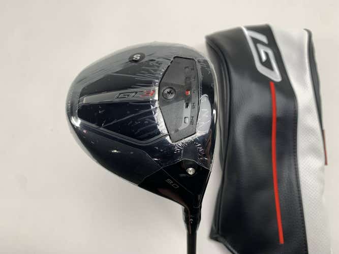 Titleist GT3 Driver 9* Project X HZRDUS 6.0 Black Gen 5 60g Stiff RH HC NEW