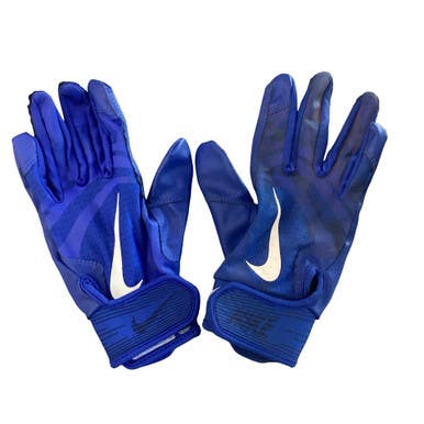 Used Nike BB/SB Batting Gloves Royal Blue SM 11760-S000091338