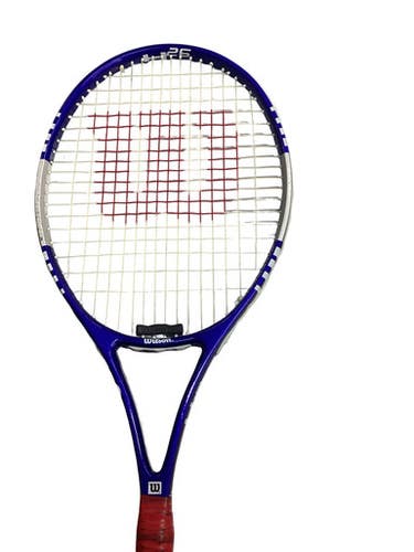 Used Wilson H26 Adult Tennis Racquet Navy Blue 4" 11760-S000091334