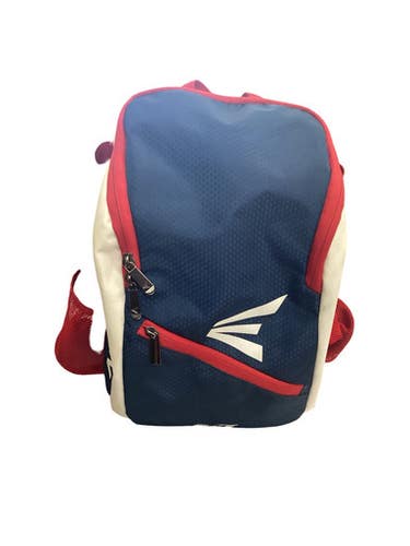 Used Easton BACKPACK BB/SB Player Backpack White/Red/Navy 11760-S000091332