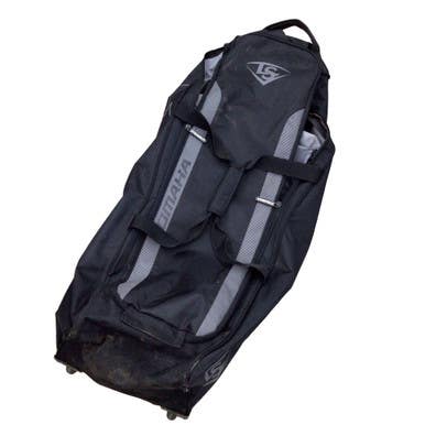 Used Louisville Slugger OMAHA RIG WHEELED BAG BB/SB Player Wheeled Bag Black 11760-S000091329