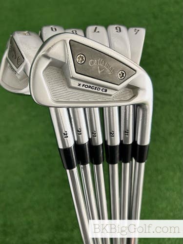 Callaway X Forged CB 21 Iron Set 4-P / Dynamic Gold S300 Stiff