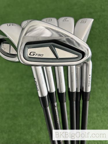 Ping G730 Iron Set 5-W / Ping AWT Alta CB Stiff Graphite