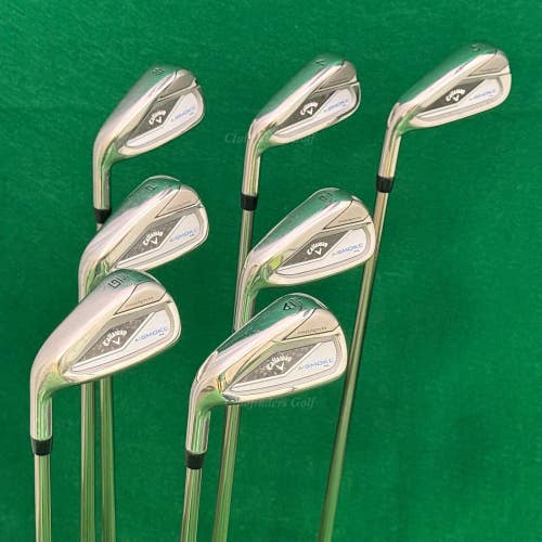 LH Callaway Paradym Ai SMOKE HL 6-AW,GW Iron Set Recoil ESX 460 F2 Seniors