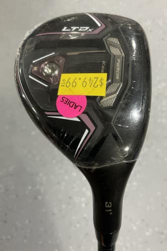 Cobra King LTDx 31 #7 Hybrid 36" KBS PGI 55 Ladies Flex Graphite WRH