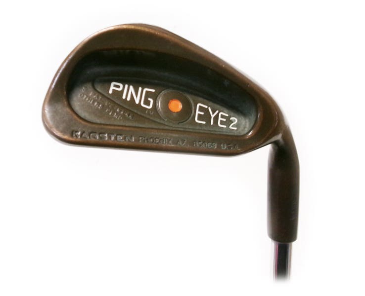 Ping Eye 2 BeCu Single 8 Iron Orange Dot Steel True Temper TT Lite