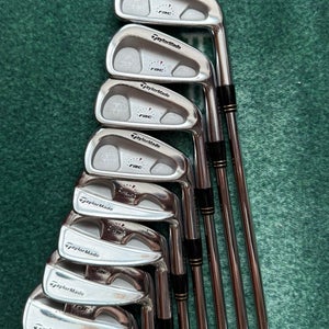 Men's 2005 TaylorMade TaylorMade Rac TP Combo Right Handed Iron Set Stiff Flex (Used)