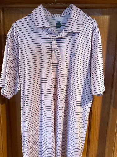 Pink/Blue Draddy Sport Golf Shirt (Piping Rock Golf Club)