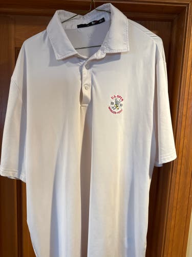 Winged Foot 2020 US Open Golf Shirt (Large White RLX)