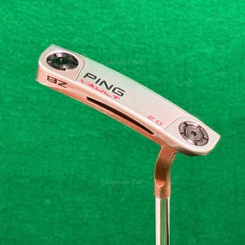 Ping Vault 2.0 ZB Black Dot Copper 35" Flow-Neck Putter Golf Club Strong Arc
