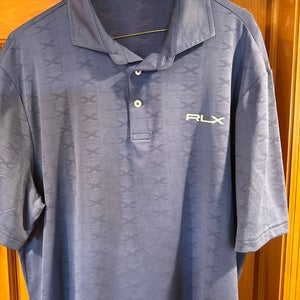 Blue Large Men's RLX Shirt
