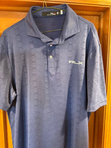 Blue Large Men's RLX Shirt