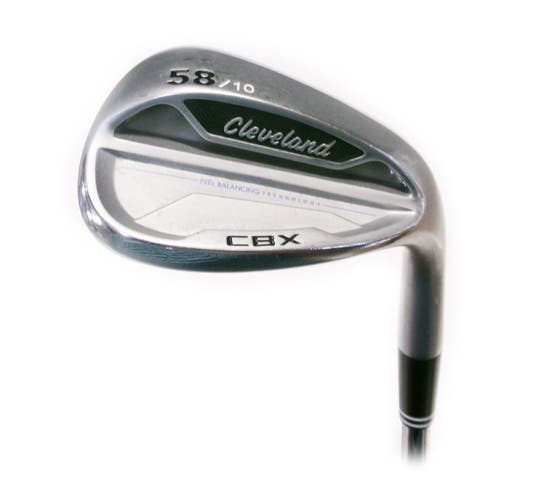 Cleveland CBX 58*/10* Lob Wedge Steel Dynamic Gold 115 Wedge Flex