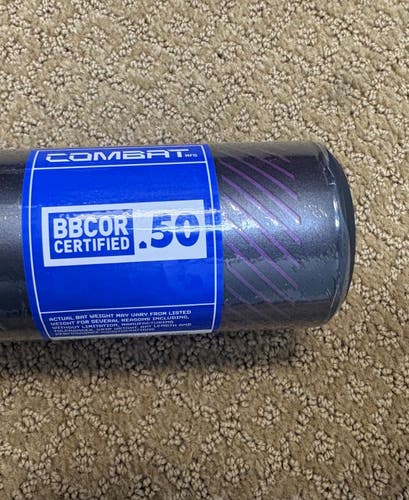 2025 Combat MFG Spec A1 Alloy Shadowcast BBCOR Certified Bat (-3) 31" (New in Wrapper)