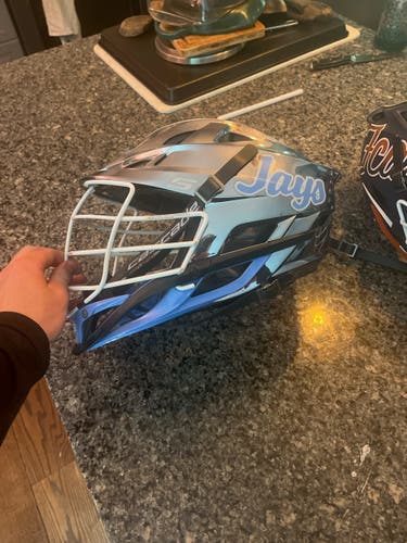 GAME WORN 2023 HOPKINS HELMET (JHU)