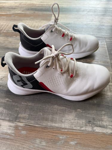 Kid's Size M 6.0 (W 7.0) Footjoy Golf Shoes (Used)