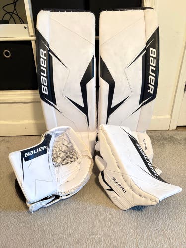 33+1.5 2025 Bauer SV-Pro Regular Goalie Full Set (Used)