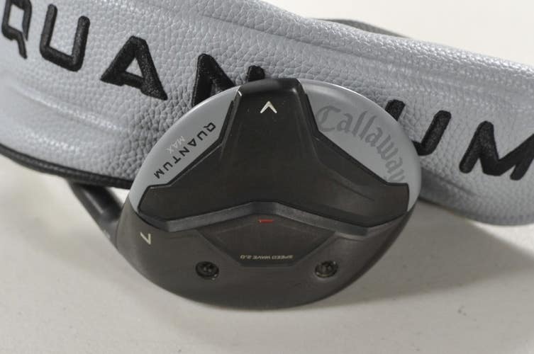 Callaway Quantum Max 7-21* Fairway Wood Stiff Flex Denali 6.0 Graphite # 217881