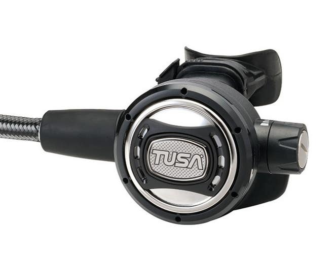 Tusa BLACK Adjustable 2nd Stage Scuba Dive Regulator or Octo, Octopus SS0011P BK