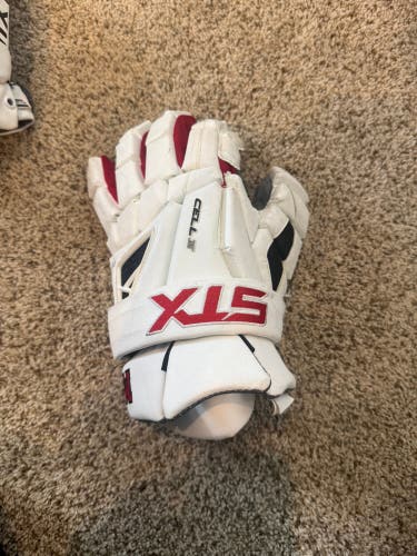 STX Cell IV Lacrosse Gloves (Used)