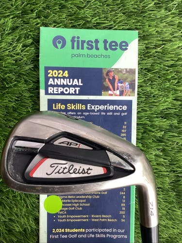 Titleist AP1 714 Pitching Wedge PW With Kuro Kage Regular Graphite Shaft