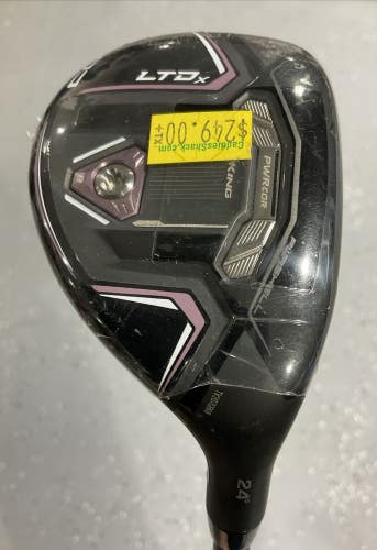 Cobra King LTDx 24 #5 Hybrid 38" KBS PGI 55 Ladies Flex Graphite WRH