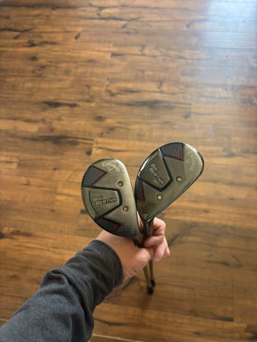 Men's 2021 Callaway Big Bertha B21 Right Handed Hybrid Stiff Flex 4H 5h(Used)
