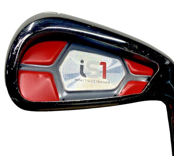 IS1 Impact Slot Trainer 7 Iron Stiff Steel 36.5" Factory Grip RH Nice Condition