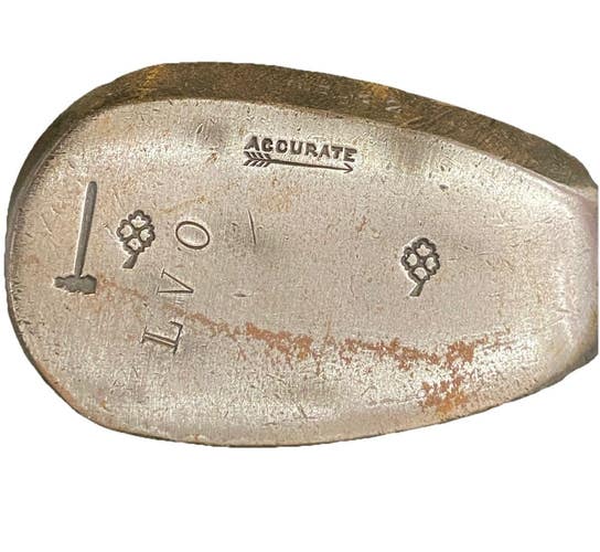 MacGregor Accurate Punch Dot Face Niblic 2 RH Hickory Shaft 35.5" Leather Grip