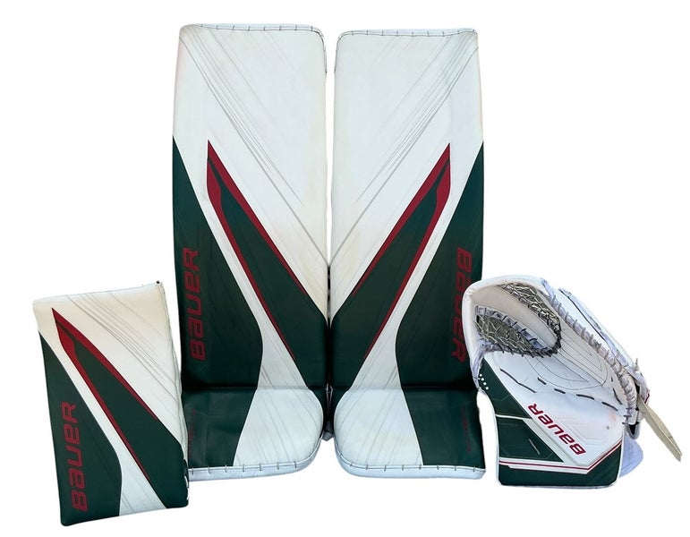 Jesper Wallstedt XL Bauer Vapor Hyperlite 2 Goalie Full Set Pro Stock (Used) 39802