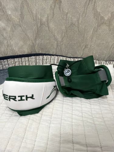 Custom Jacksonville University Adult Maverik Max Arm Pads (New)