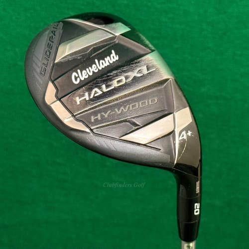 Cleveland Halo XL Hy-Wood 20 4+ Hybrid Aldila Ascent 40-R Graphite Regular w/HC
