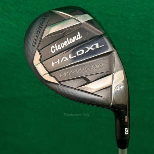 Cleveland Halo XL Hy-Wood 20 4+ Hybrid Aldila Ascent 40-L Graphite Ladies w/HC