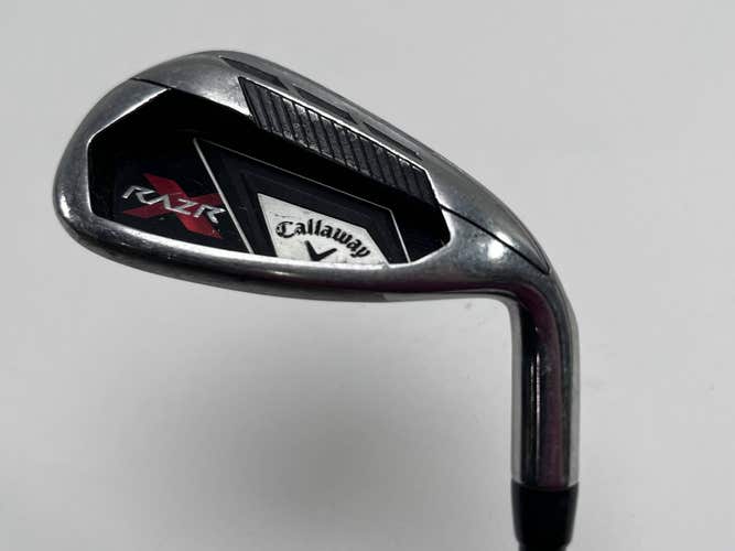 Callaway Razr X Gap Wedge GW 75g Stiff Graphite Mens RH