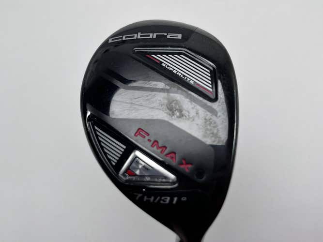 Cobra F-Max 7 Hybrid 31* Superlite 50g Senior Graphite Mens RH