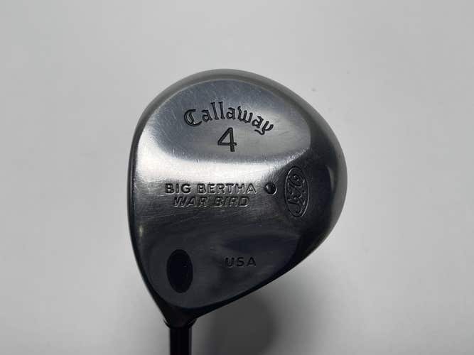 Callaway Big Bertha Warbird 4 Fairway Wood 17* Ladies Graphite Womens LH