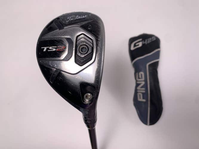 Titleist TS2 2 Hybrid 17* KBS Tour Hybrid Prototype 85g Extra Stiff RH HC DENTS