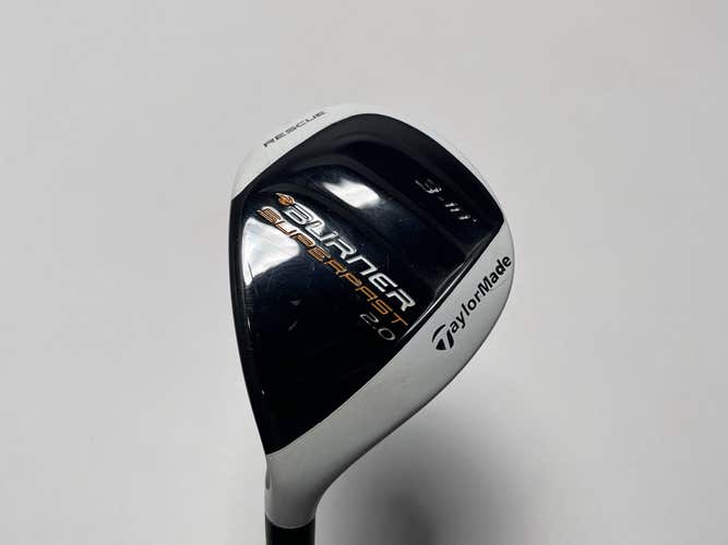 TaylorMade Burner Superfast 2.0 3 Hybrid 18* REAX 60g Regular LH Oversize Grip