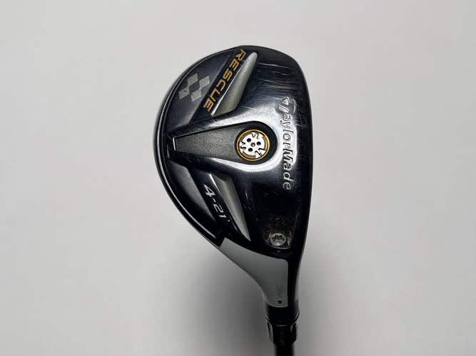 TaylorMade Rescue 11 4 Hybrid 21* Aldila RIP 65g Stiff Graphite Mens RH