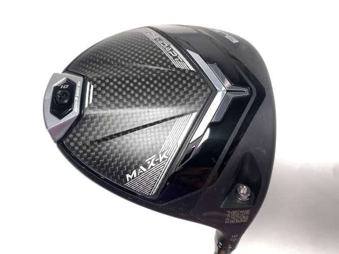 Cobra DS-ADAPT MAX K Driver 9* Mitsubishi Chemical Vanquish 4 R2 Senior RH