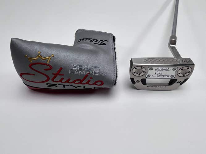 Scotty Cameron Studio Style Fastback 2 2026 Putter 35" Mens RH HC NEW