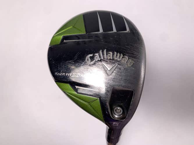 Callaway Razr Fit Xtreme 5 Fairway Wood 18* Aldila Trinity 75g Stiff RH